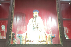 estatua de Zhuge Liang del Santuario del Wuhou