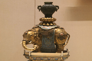 bronce en el Museo de las Tres Gargantas