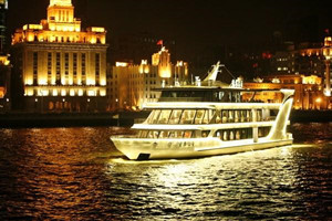 Crucero nocturno por el río Huangpu del Bund