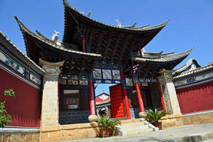 El Templo Confuciano de Zhouzheng de Casas de Zhoucheng