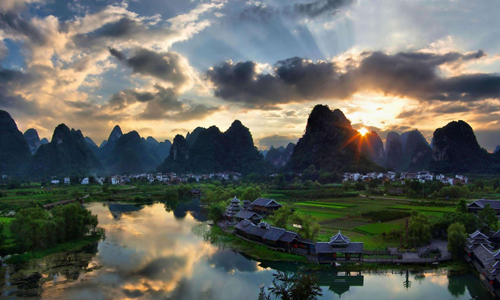17 días Viajes del Patrimonio Mundial de China Río Li