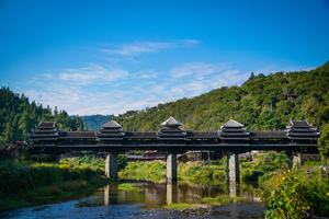 Puente del Viento y de la Lluvia de Chengyang