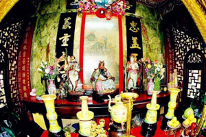 Buda en el Templo Man Mo