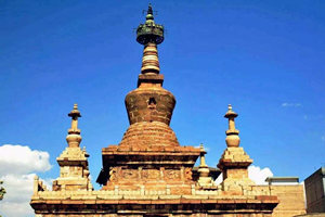 Pagoda Vajra de la Ciudad Antigua de Guandu