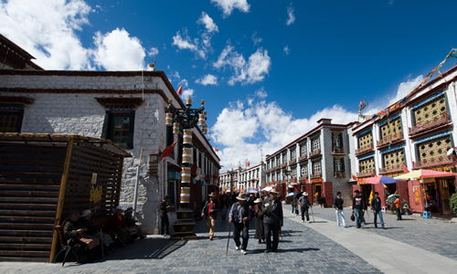 6 días Viajes al Tíbet Calle Barkhor