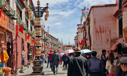 14 días Viajes al Tíbet Calle Barkhor