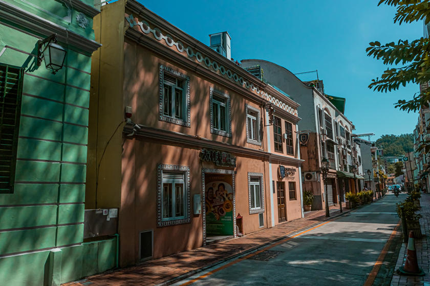 calle antigua del Centro Histórico de Macao