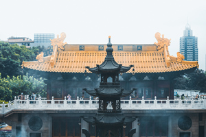 Salón Daxiong del Templo Jing´an
