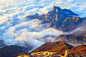 El pico Aolai de la Montaña Tai