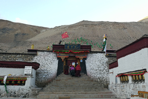 Monasterio de Rongbuk del Campamento Base del Everest