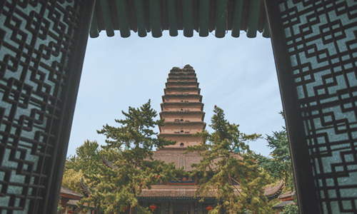 Pagoda Pequeña del Ganso Salvaje