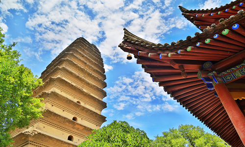 Pequeña Pagoda del Ganso Salvaje