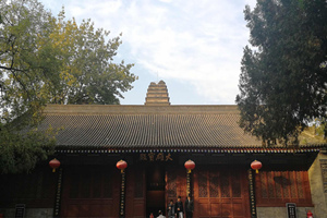 Templo Jianfu de la Pequeña Pagoda del Ganso Salvaje
