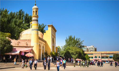 7 días Viajes de Minorías Étnicas Chinas Gran Mezquita Etigar