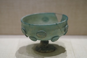 copa antigua del Museo de Xinjiang