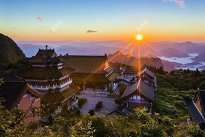 Área Escénica del País del Budismo del Cielo de Montaña Tianmen