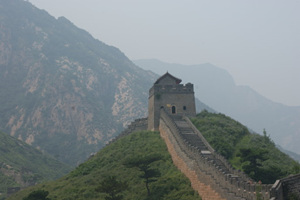 torreón de vigilancia de la Gran Muralla de Jiumenkou