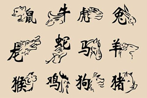los doce animales de zodiaco chino