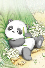 Un panda extrañable