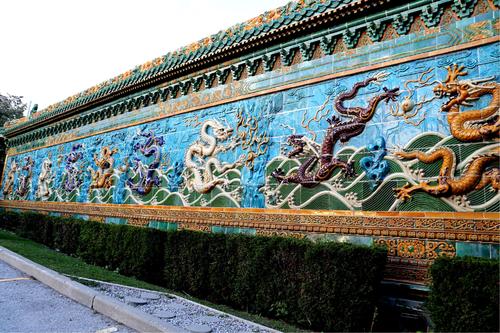 Nine Dragon Wall,Beihai Park