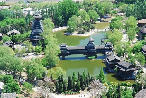 The Aerial View，Chinese Ethnic Culture Park