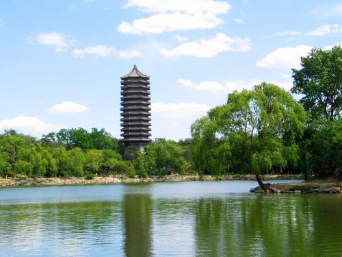 Boya Pagoda，Peking University