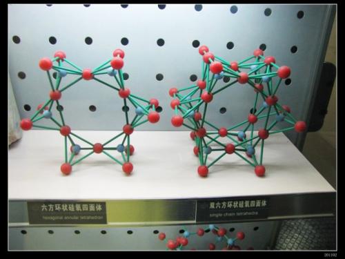 Model of Crystalline Structure，The Geological Museum of China