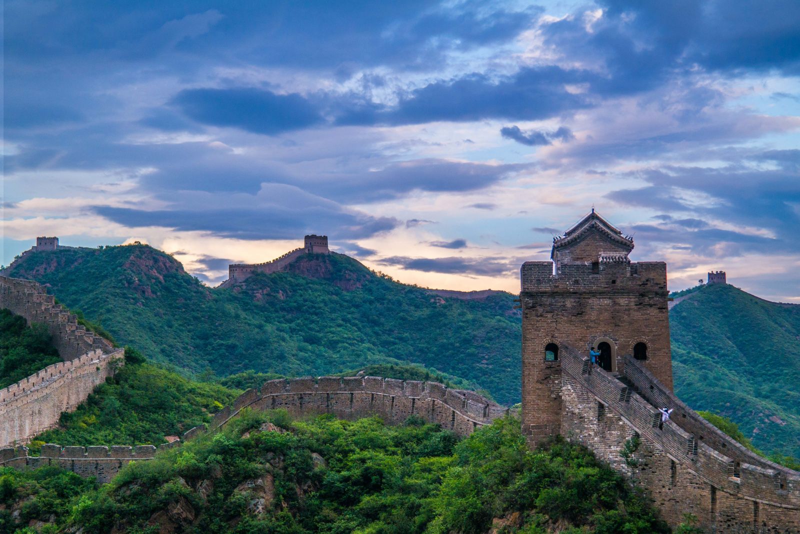 The Great Wall After the Rain