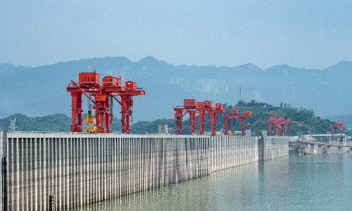 Three Gorges Dam Site
