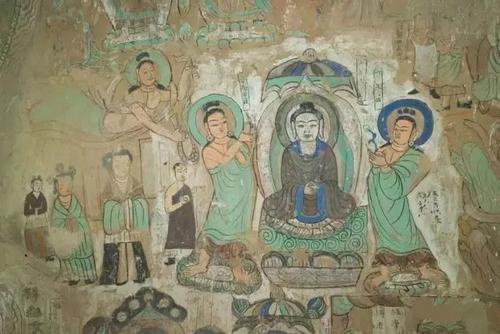 Murals,Bingling Temple