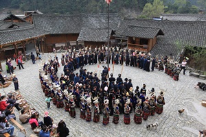 Group Dance, Langde Miao Village