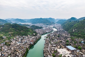 Early Morning,Zhenyuan Ancient Town.jpg