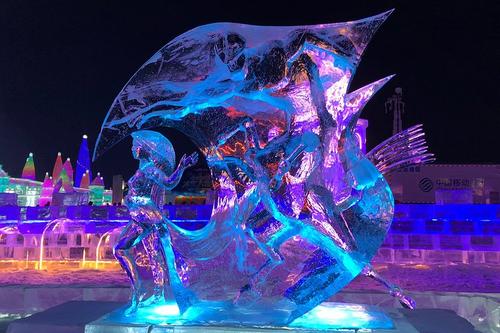 Ice Sculpture，The Ice and Snow World