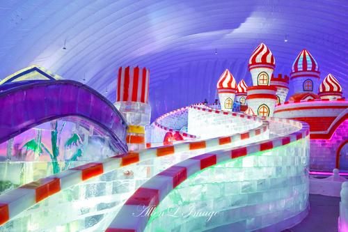 Slide Castle，The Ice and Snow World