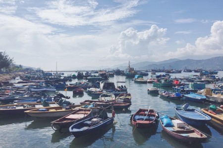 Fishing Boats，Cheung Chau Island