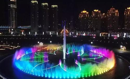 The Musical Fountain,Xinghai Square
