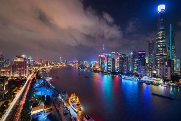 Huangpu River Cruise Night Scene,The Bund