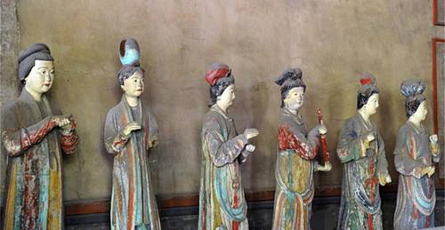 Sculptures,Jinci Temple