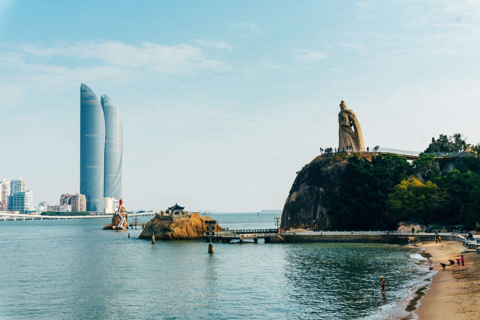 Lake in Xiamen,144-Hour Visa-Free Transit