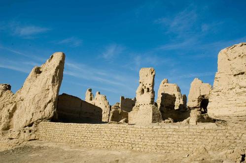 The Unique Architecture Style，Jiaohe Ruins