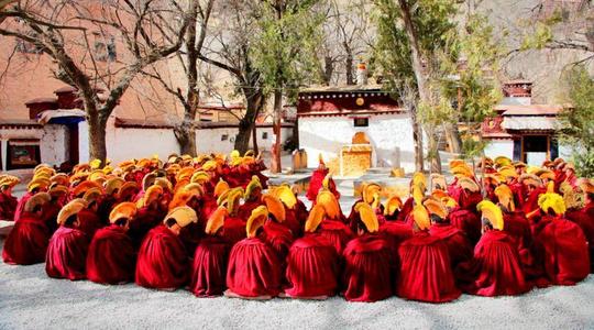 The Debating Scene, Sera Monastery