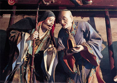 Two Eminent Monks，Qiongzhu Temple