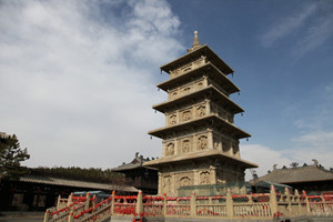 Pagoda di pietra delle Grotte di Yungang