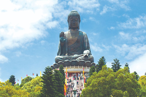 Statua del Buddha Tian Tan dell'Isola di Lantau
