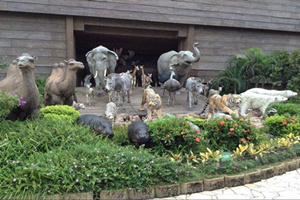 Statue degli animali del Parco