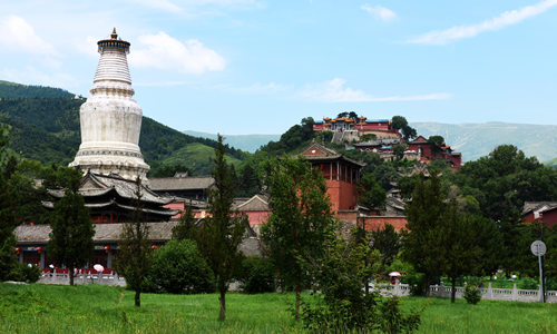 Pagoda Bianca del Monte Wutai