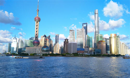 Paesaggio della Città di Shanghai