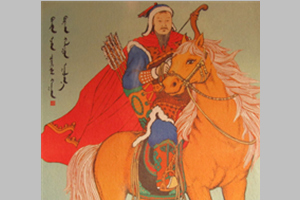 Ritratto di Gengis Khan