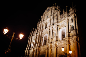 Cattedrale di San Paolo in notte