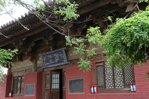 Sala dei Diecimila Buddha nel Tempio Zhenguo